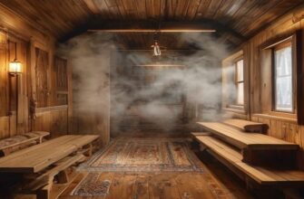 Маленький домашний банный комплекс из сборных модулей для быстрого монтажа